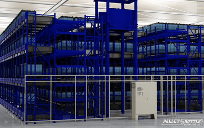 Unlock More Storage and Efficiency with a High-Density Pallet Shuttle System