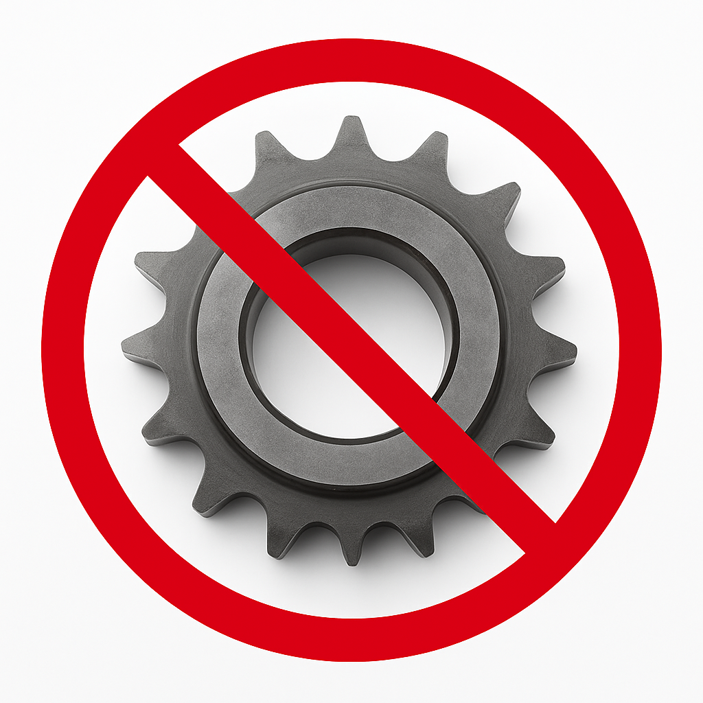 No Sprockets